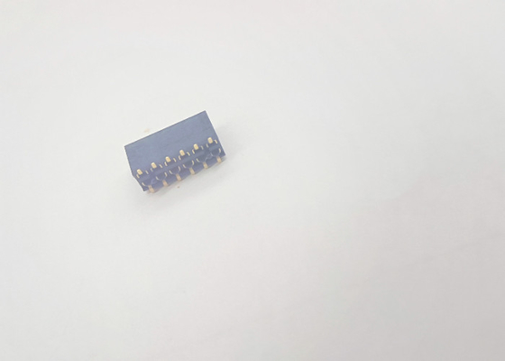 SMT-Art Pin Header Connector Females 2,54 Goldblitz ROHS der Neigungs-doppelter Reihen-H=7.1