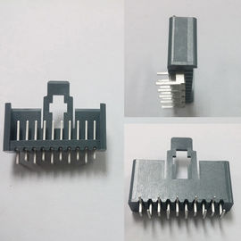 2.50mm Neigung 10 Oblaten-Wohnungs-Draht BAD Pin VORMONTIERTER zu Leiterplatten-Verbinder SN überzogen