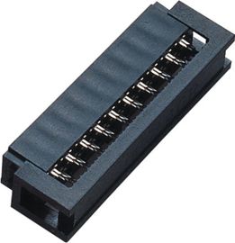 1.27*2.54mm PBT IDC Sockel 20 weibliches WCON Verbindungsstück Pin-Flachkabel-