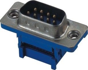 Männliche Doppelart Messing 9 des d-Subventions-Verbindungsstück-PBT Piercing Linie der reihen-IDC Pin