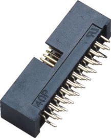 Temperatur PWB des 1.27*2.54mm Kasten-Titel-Verbindungsstück-PA9T, Mikrowelle