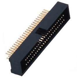 Kasten-Titelbrett BAD 10~100P Neigung WCON 1.27mm gerades, zum von Verbindungsstücke Durchgangswiderstand 20mΩ zu verdrahten maximal
