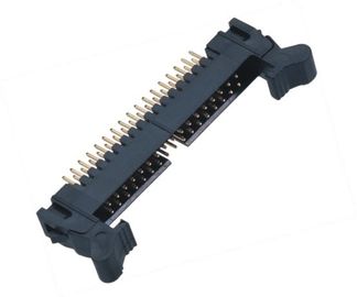 2.00mm 16 Verbindungsstück des Pin-Klinken-Titel-180°DIP mit Messinggoldblitz