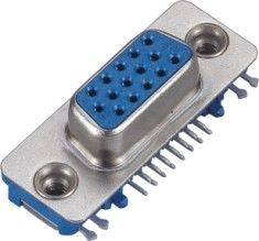 Art 15 Stiftverbindungsstück 25mΩ Max Contact Resistance 500V AC/DC Blau WCON D/Schwarzes