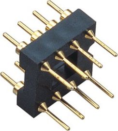 2.54mm IC Sockel-Verbindungsstück für Kartenart Gold/Blitz Zyklen PWB-Platte Minute 100