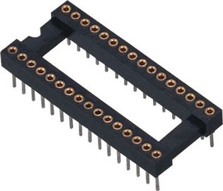 Sockel 2*16P WCON 2.54mm IC TAUCHEN Doppelreihen-Runde Pin Header H=3.0, L=7.43 ROHS ein