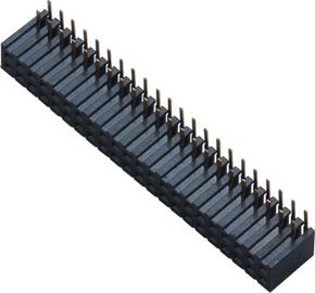 2.0mm Frau-Titel-Verbindungsstück kurvte Stecker H 7.2mm AU über Ni 2.0AMP