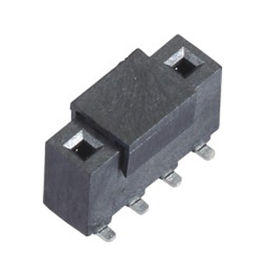 3.96mm des weiblichen hosphor SMTs 4P Reihe Titel-Verbindungsstücks einzelne Bronze weit verbreitet in der Elektronik
