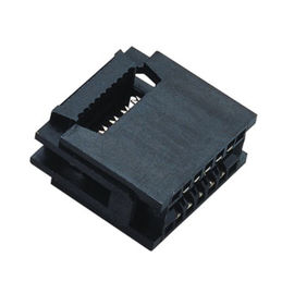 2,54 Millimeter 10 Pin Header Connector-CER Sockel-PBT Schwarz-Phosphor-Bronzen-