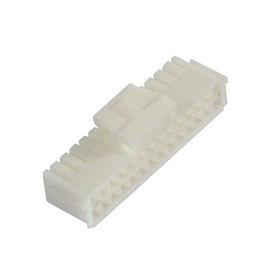 2.0mm Draht zu Leiterplatten-Verbinder-Oblaten-unterbringender Doppelreihe PA66 weißes UL94V-0