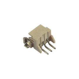 2.0mm rechtwinkliges SMT PA6T UL94V-0 beige Brett 2P, zum der Verbindungsstück-Oblate zu verdrahten