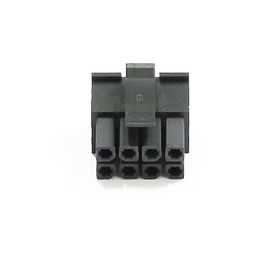 3.0mm Mirco Minisitz-Stecker-Wohnungs-Draht dem Schwarzen ROHS zu des Leiterplatten-Verbinder-PA66