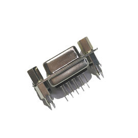 Gerade BAD 9P WCON DB9 Buchse, PBT-Schwarzes Sel.5U“ Au/Sn Tray Packing ROHS