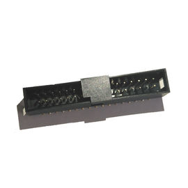 Neigungs-Kasten-Titel-Verbindungsstück SMT-Art PA9T 34P 2.54mm mit KAPPE Goldblitz