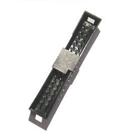 Neigungs-Kasten-Titel-Verbindungsstück SMT-Art PA9T 34P 2.54mm mit KAPPE Goldblitz