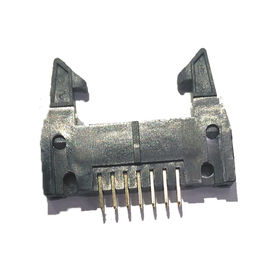 Lange Klinke WCON 2,54 Millimeter-Neigung Pin Header, PBT gerade 14 Pin Header Connectors