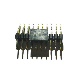 2 Pin-Titel-Verbindungsstück-männliche rechte rechtwinklige/SMT-Art PA9T mit POSTEN/KAPPE