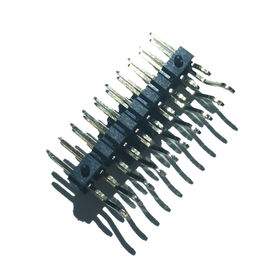 2 Pin-Titel-Verbindungsstück-männliche rechte rechtwinklige/SMT-Art PA9T mit POSTEN/KAPPE