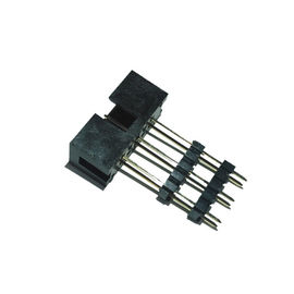 Titel K-3/4/7/8P 10P 2.54Box, addieren gerade Schwarz-Goldblitz des Plastikh=2.5*2 PA9T