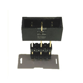 Titel K-3/4/7/8P 10P 2.54Box, addieren gerade Schwarz-Goldblitz des Plastikh=2.5*2 PA9T