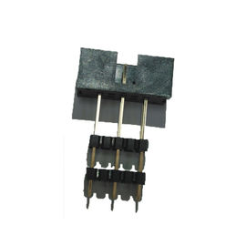 Titel K-3/4/7/8P 10P 2.54Box, addieren gerade Schwarz-Goldblitz des Plastikh=2.5*2 PA9T