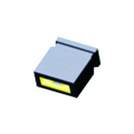 2.54mm WCON Art PBT-Schwarzes SN Verbindungsstück-Mini Jumper Opens /Close über Ni-Überzug
