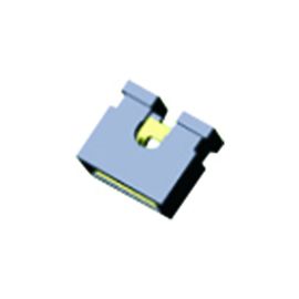 2.54mm WCON Art PBT-Schwarzes SN Verbindungsstück-Mini Jumper Opens /Close über Ni-Überzug