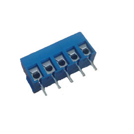 Euro-2P rechtwinkliger Verteiler H=8.4 3.81mm PBT blaues SN überzogenes ROHS