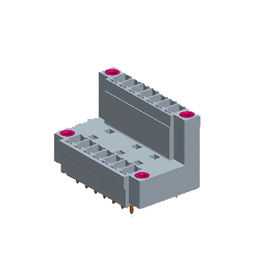 WCON 3.81mm Glasfaser grünes Matt-SN überzogenes L=12.6/27.9 des Neigungs-männliche Verteiler-Verbindungsstück-PA66