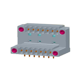 WCON 3.81mm Glasfaser grünes Matt-SN überzogenes L=12.6/27.9 des Neigungs-männliche Verteiler-Verbindungsstück-PA66