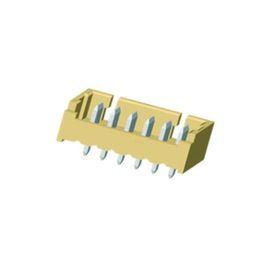 Männlicher Draht der Oblaten-1*6P zum Leiterplatten-Verbinder Unterkunft1.0amp 180°DIP