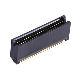 schwarzer Plastik-1,27 Kasten-Titel 50Pin SMT LCP mit Diff.Post-Hochtemperaturmaterial ROHS