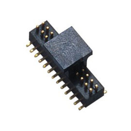 1.0mm 1*15P BAD PA9T schwarze einzelne Pin-Titel-Verbindungsstück-PET-Tasche für PWB-Brett