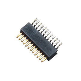 1.0mm 1*15P BAD PA9T schwarze einzelne Pin-Titel-Verbindungsstück-PET-Tasche für PWB-Brett
