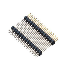 Schwarz-PWB Pin-Verbindungsstück des 1.27mm Pin-Titel-Verbindungsstück-Doppelreihen-Doppelt-Plastikpa9t
