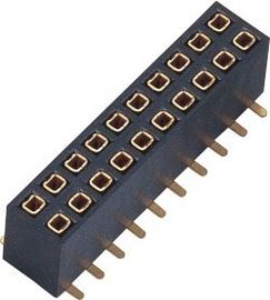 3.96mm des weiblichen hosphor SMTs 4P Reihe Titel-Verbindungsstücks einzelne Bronze weit verbreitet in der Elektronik