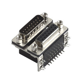 WCON D Shell Connector Right Angle 9 Art männliches Verbindungsstück-Doppelreihe Pin D