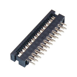 Stecker-Verbindungsstück 2*13P PBT 30%GF UL94V-0 Messing-Sel Au/Ni BAD WCON 1.27mm