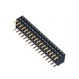 2.0mm Frau-Titel-Verbindungsstück kurvte Stecker H 7.2mm AU über Ni 2.0AMP