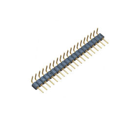 WCON 2,54 Millimeter ringsum gerades PPS Messing-H=3.0 Millimeter L=10.0 Schwarzes ROHS Pin Headers