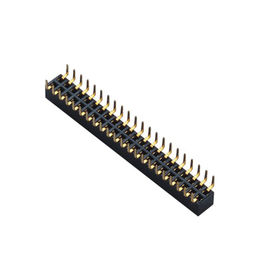 1.00mm Brett, zum weiblichen Schwarzen Titel-Verbindungsstück SMTs PA9T mit Posten zu verschalen