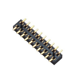 1.27mm Doppelreihe 180° SMT Pin-Titel-Verbindungsstück-Frau mit unterschiedlichem Posten und Metall