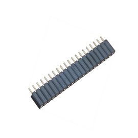 2,54 Millimeter bearbeiteten weibliches Runde Pin-Titel-Verbindungsstück 180°DIP PPS 30%GF maschinell