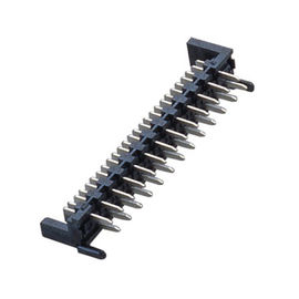 Draht WCON 24pin SPC zu Leiterplatten-Verbinder 1.27mm mit schwarzem Matte Sn Plated