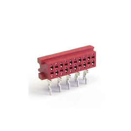 WCON-Draht zu Leiterplatten-Verbinder rotes 1.27mm mit rechtwinkliger/Bad-Frau