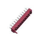 Draht WCON 1.27mm Mrc zum Leiterplatten-Verbinder 500V 1,0 Ampere mit rotem verdrahtendem Kopf