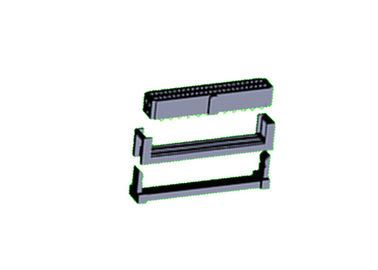 1.27*2.54mm PBT IDC Sockel 20 weibliches WCON Verbindungsstück Pin-Flachkabel-