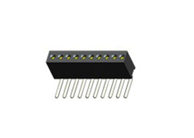 1.27mm 1*15P rechtwinkliges BAD WCON Verbindungsstück-weiblicher Runde Pin-Titel