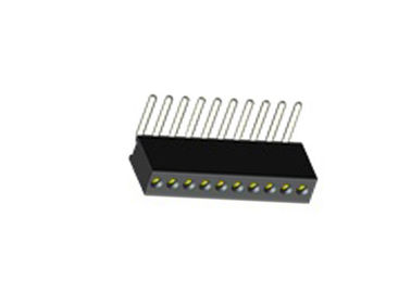 1.27mm 1*15P rechtwinkliges BAD WCON Verbindungsstück-weiblicher Runde Pin-Titel