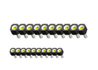 WCON 2,54 Millimeter ringsum Länge 8.3mm schwarzes ROHS Pin Header Singer Rows 180°DIP H=3.0 PPS